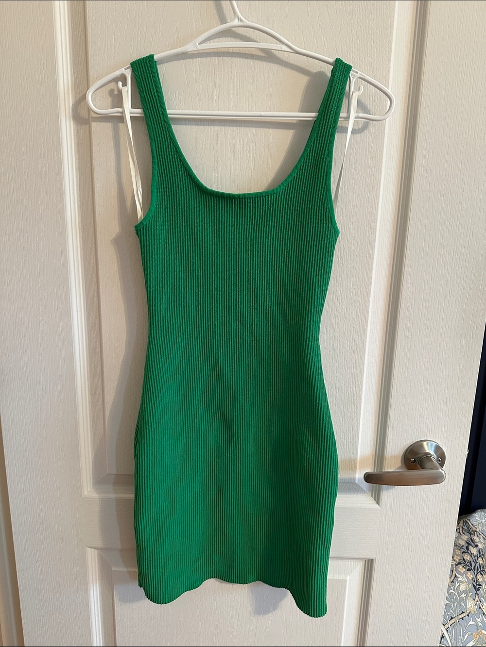 Babaton Aritzia Green mini dress